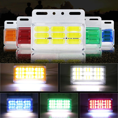 4 PCS ZS-9001 DC24V 9D Waterproof Car / Truck Side Marker Indicator Lights Bulb Lamp, Green Light, Red Light, White Light, Yellow Light, Blue Light