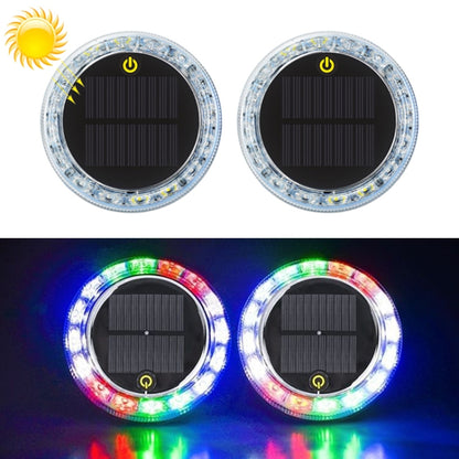 2 PCS Car Touch Light Solar LED Flashing Light, Touch