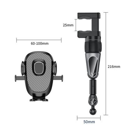 Car Big Clip 360 Degree Rotating Mobile Phone Holder, Big Clip