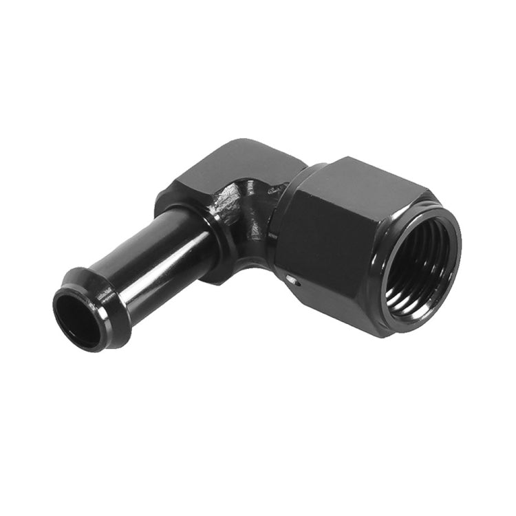 Car 90 Degree Quick Connect Female AN6-3/8 Swivel Barb Fitting Adapter, AN6-3/8