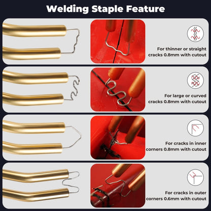 70W Hot Stapler Plastic Welding Machine Car Bumper Repair Kit Plier, AU Plug, AU Plug