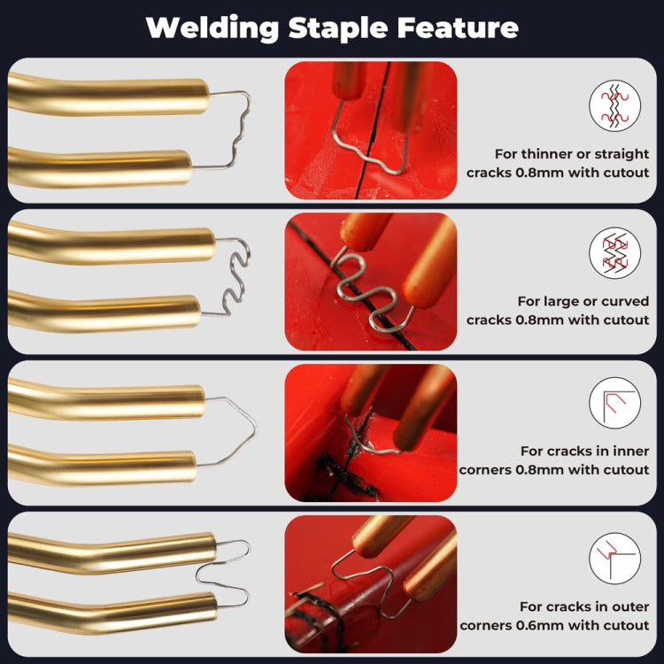 70W Hot Stapler Plastic Welding Machine Car Bumper Repair Kit Plier, US Plug, US Plug