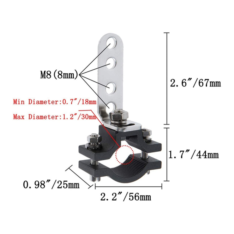 Y-021 Universal LED Light Mounting Bracket, Y-021