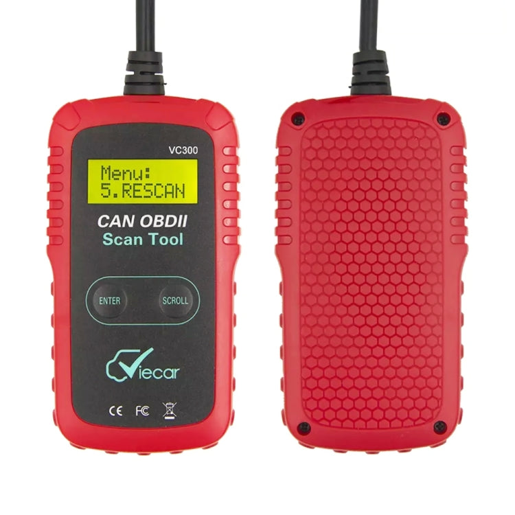 VC300 Car Fault Detector OBD2 EOBD Scanner Code Reader, VC300