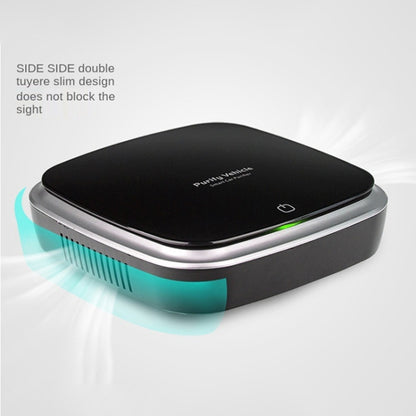 Car Solar Energy Negative Ion Smart USB Air Purifier, XJ-005 (Black), XJ-005 (White)