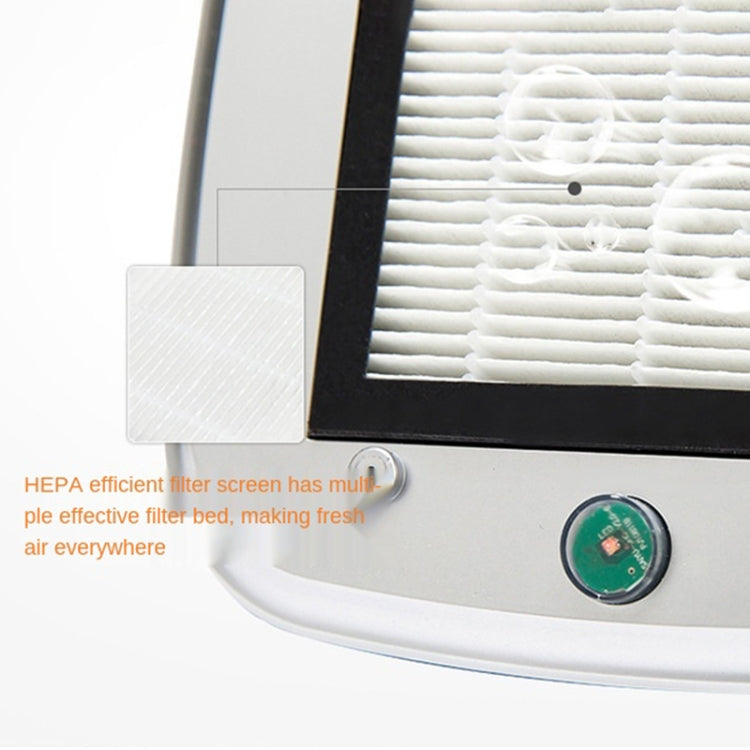 Car Solar Energy Negative Ion Smart USB Air Purifier, XJ-005 (Black), XJ-005 (White)