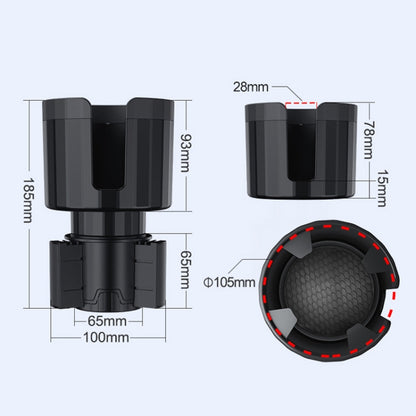 Car Cup Mouth Conversion Large Water Cup Holder, Water Cup Holder