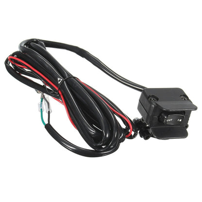 Motorcycle ATV / UTV Winch Rocker Switch Handlebar Control Line Warn Kits, Winch Rocker Switch