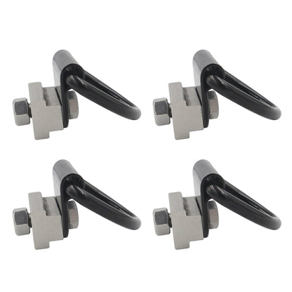 Bed Deck Rails Cleat T Slot Nuts Fits Screws with 3/8 inch-16 Thread for Toyota Tacoma / Tundra, Slot Nuts Fits Screws