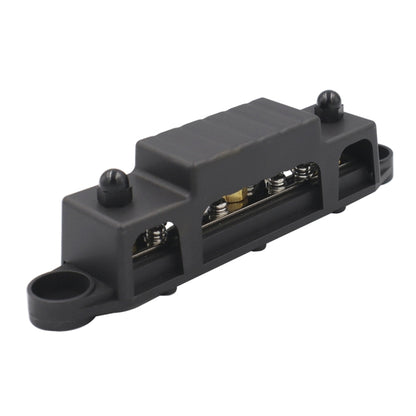 1 Pair 48V 150A M6 Power Distribution Terminal Block Battery Bus Bar Set, M6
