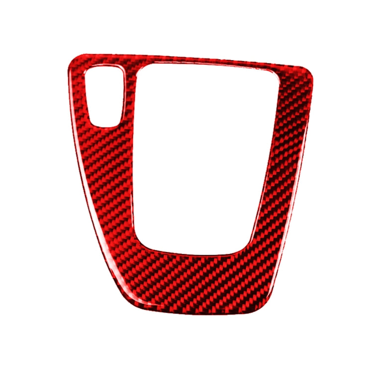 For BMW 3 Series E90 Carbon Fiber Car Gear Position Panel Decorative Sticker, Left Drive, Car Gear Position Panel, Left Drive