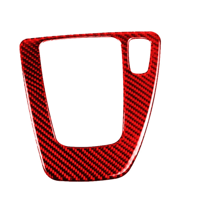 For BMW 3 Series E90 Carbon Fiber Car Gear Position Panel Decorative Sticker,Right Drive, Car Gear Position Panel,Right Drive