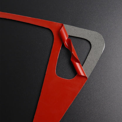 For BMW 3 Series E90 Carbon Fiber Car Gear Position Panel Decorative Sticker,Right Drive, Car Gear Position Panel,Right Drive