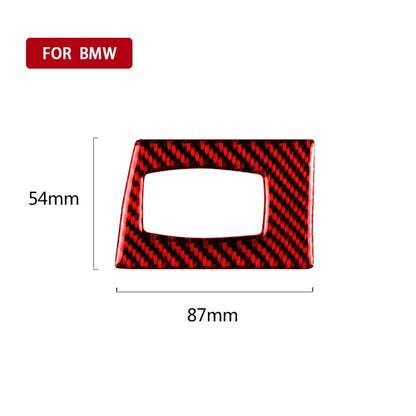 For BMW 3 Series E90 Carbon Fiber Car Ignition Switch Key Hole Decoration Sticker, Right Drive, Car Ignition Switch Key Hole,Right Drive