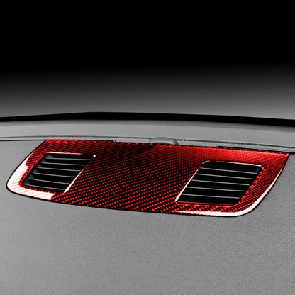 For BMW 3 Series E90 Carbon Fiber Car Instrument Large Outlet Panel Decorative Sticker, Car Instrument Large Outlet Panel