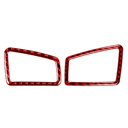 2 PCS Set for BMW 3 Series E90 Carbon Fiber Car Instrument Air Outlet Decorative Sticker,Left Drive, Car Instrument Air Outlet,Left Drive