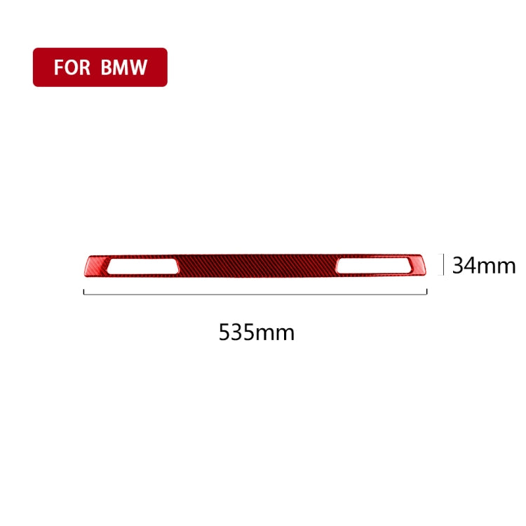 For BMW 3 Series E90 CarBon Fiber Car Water Cup Strip Decorative Sticker,Right Drive, Car Water Cup Strip,Right Drive
