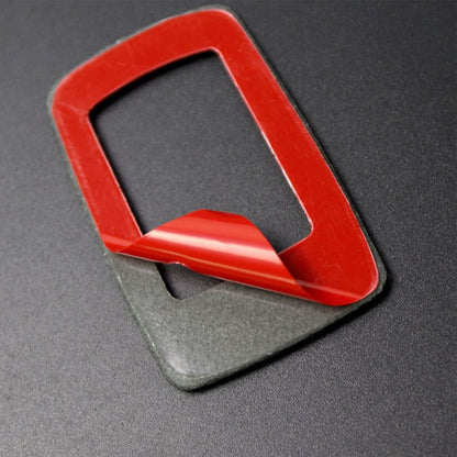 5 PCS Set For BMW 3 Series E90 Carbon Fiber Car Right Drive Window Lift Panel Decorative Sticker, Diameter: 35.8cm, Car Right Drive Window Lift Panel