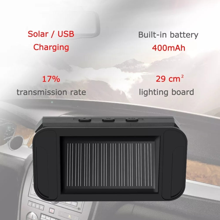 Car High Precision Solar Charging Tire Pressure Monitoring System TPMS, External Voice Sensor, External Voice Sensor
