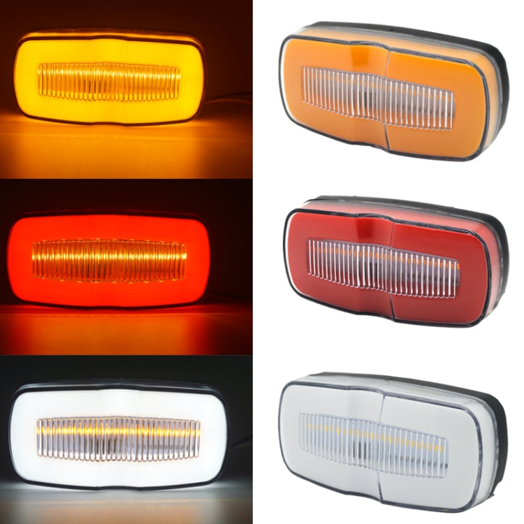 2 PCS MK-190 Truck LED Side Marker Light, MK-190 (White Light), MK-190 (Red Light)