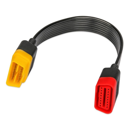 SF62 60cm Car Detector OBD Extension Line Car Computer Conversion Plug Male to Female Adapter Cable, 60cm