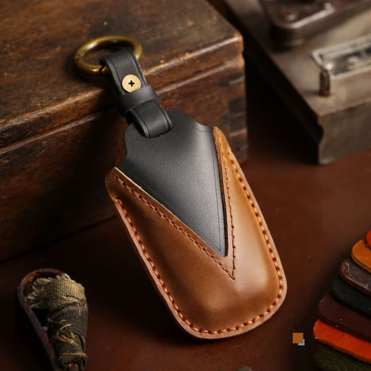 For Toyota Car Cowhide Leather Key Protective Cover Key Case, Two Keys Version, For Toyota, Two Keys Version, For Toyota , Two Keys Version, For Toyota,Two Keys Version