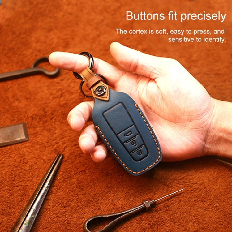 For Toyota Car Cowhide Leather Key Protective Cover Key Case, Two Keys Version, For Toyota, Two Keys Version, For Toyota , Two Keys Version, For Toyota,Two Keys Version