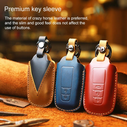 For Toyota Car Cowhide Leather Key Protective Cover Key Case, Two Keys Version, For Toyota, Two Keys Version, For Toyota , Two Keys Version, For Toyota,Two Keys Version