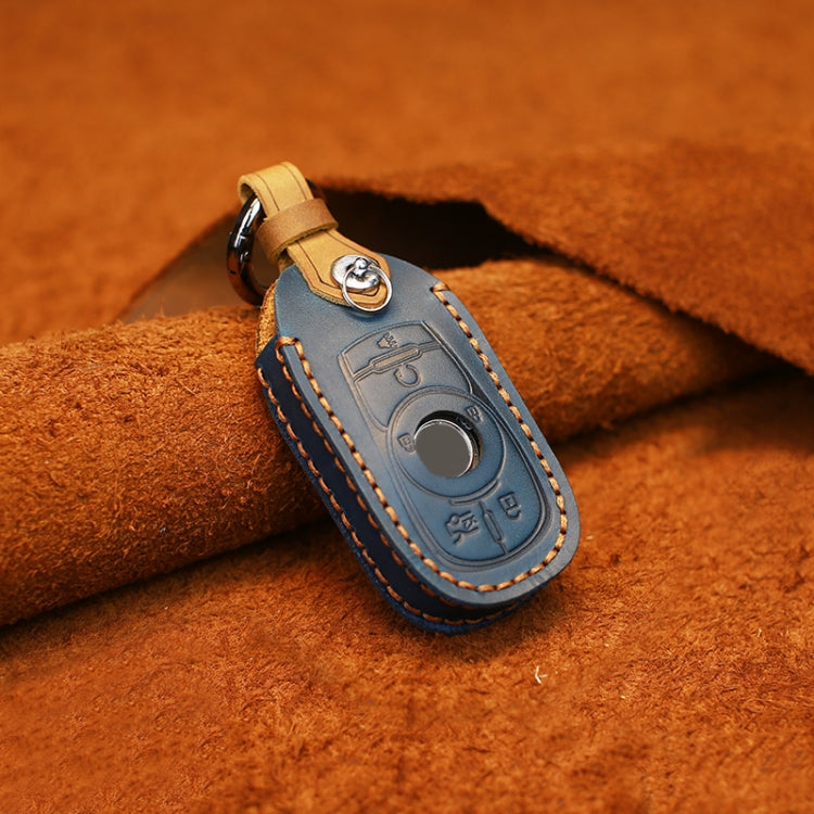 For Buick Car Cowhide Leather Key Protective Cover Key Case, Six Keys Version, For Buick, Six Keys Version