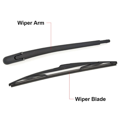 JH-PG05 For Peugeot 206 1998- Car Rear Windshield Wiper Arm Blade Assembly 6429R2, For Peugeot 206 1998-