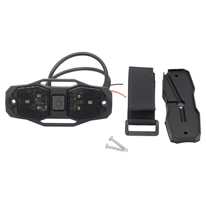 For UTV ATV Polaris RZR Golf Cart Motorcycle LED Guard Bar Light, Guard Bar Light