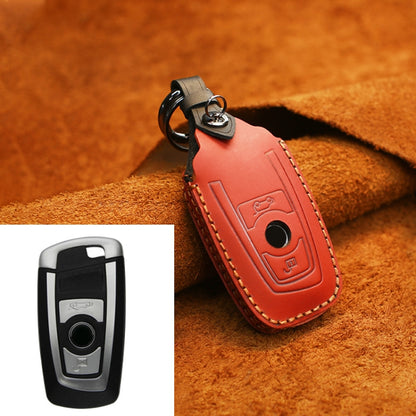 For BMW Old Style Car Cowhide Leather Key Protective Cover Key Case, Two Keys Version, For BMW Old Style, Two Keys Version, For BMW, For BMW Old Style
