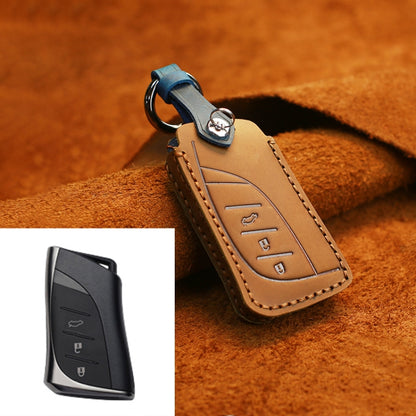 For Lexus New Style Car Cowhide Leather Key Protective Cover Key Case, For Lexus New Style