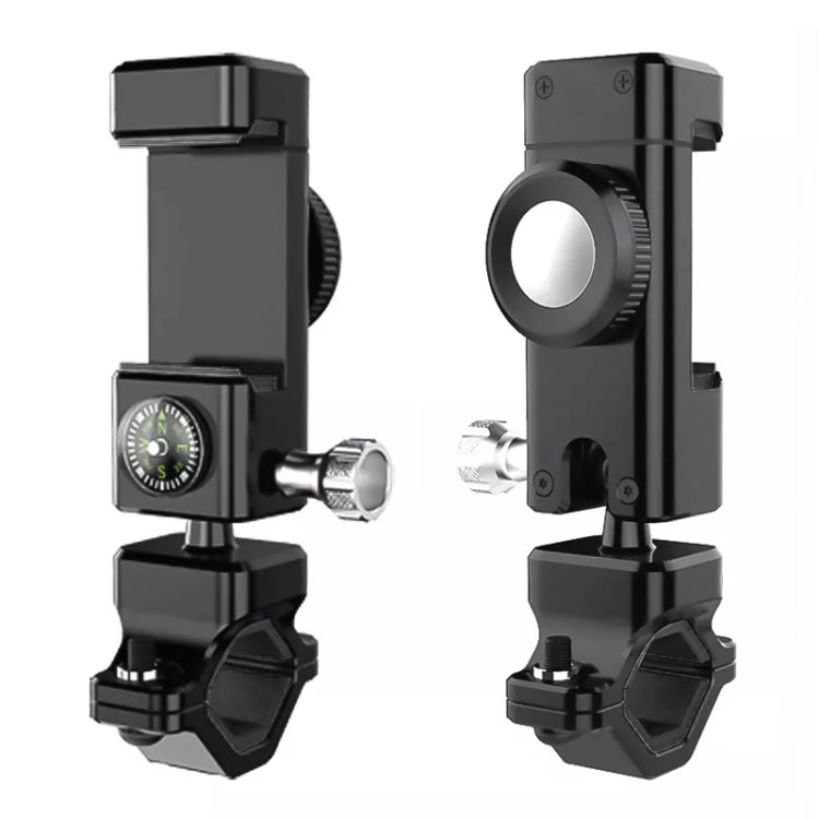 Bicycle / Motorcycle Anti-theft Anti-take Off Mobile Phone Holder without Light, without Light (Black), without Light (Green)