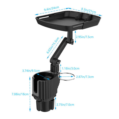 Car Beverage Table Food Rack Mobile Phone Holder, Beverage Table Food Rack