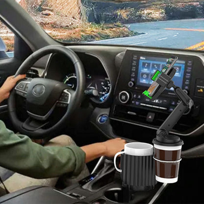 Car Beverage Rack Water Cup Mobile Phone Holder, Water Cup Mobile Phone Holder