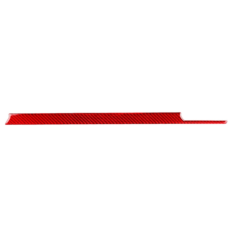 For Honda CRV 2007-2011 Carbon Fiber Car Co-pilot Center Control Trim Decorative Sticker,Left Drive, Co-pilot Center Control Trim,Left Drive
