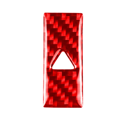 Car Carbon Fiber Warning Light Decorative Sticker for Mazda CX-5 2017-2018, Left and Right Drive, Warning Light