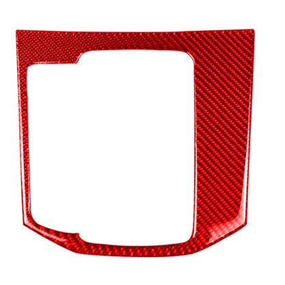 Car Carbon Fiber Gear Panel Decorative Sticker for Mazda CX-5 2017-2018, Left Drive, Gear Panel, Left Drive