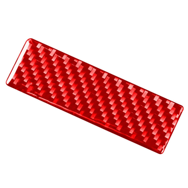 Car Carbon Fiber Headlight Switch Gasket Decorative Sticker for Toyota RAV4 2006-2013, Left and Right Drive, Headlight Switch Gasket