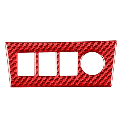Car Carbon Fiber Cigarette Lighting Panel Decorative Sticker for Toyota RAV4 2006-2013, Left and Right Drive, Cigarette Lighting Panel