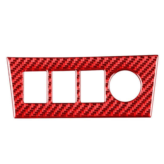 Car Carbon Fiber Cigarette Lighting Panel Decorative Sticker for Toyota RAV4 2006-2013, Left and Right Drive, Cigarette Lighting Panel