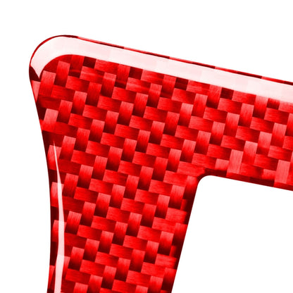 Car Carbon Fiber Handbrake Panel Decorative Sticker for Toyota RAV4 2006-2013, Right Drive, Handbrake Panel, Right Drive