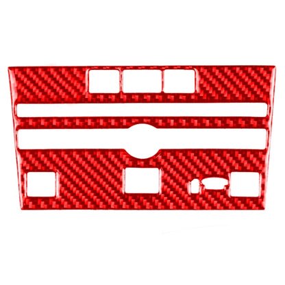 Car Carbon Fiber A Style CD Console Panel Decorative Sticker for Infiniti Q50 2014-2020, Right Drive, A Style CD Console Panel, Right Drive