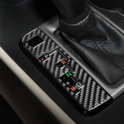 Car Carbon Fiber Gear Indicator Decorative Sticker for Toyota Highlander 2014-2019, Left Drive, Gear Indicator
