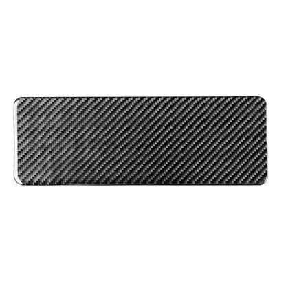 Car Carbon Fiber Steering Wheel Lower Panel Decorative Sticker for Toyota Highlander 2014-2019, Left Drive, Steering Wheel Lower Panel