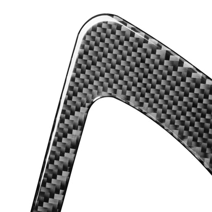 Car Carbon Fiber Inside Door Handle Panel Decorative Sticker for Toyota Highlander 2014-2019, Left Drive, Inside Door Handle Panel