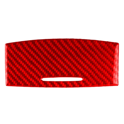 Car Carbon Fiber Gear Panel Ashtray Decorative Sticker for Infiniti Q50 2014-2020, Left and Right Drive, Gear Panel Ashtray