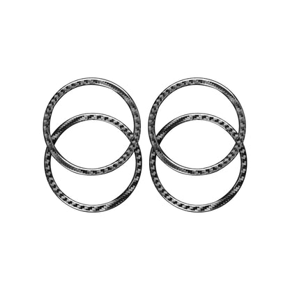 Car Door Horn Ring Decorative Sticker for BMW F52 1 Series Sedan 2017-2019, Left Drive, Door Horn Ring
