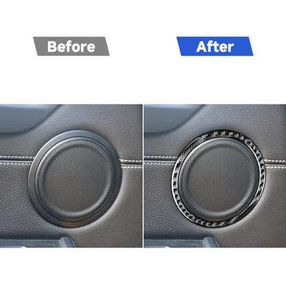 Car Door Horn Ring Decorative Sticker for BMW F52 1 Series Sedan 2017-2019, Left Drive, Door Horn Ring
